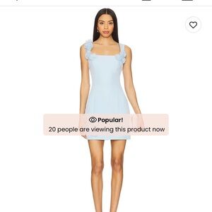 Elliatt Triomphe Dress in size LG NWT in baby blue